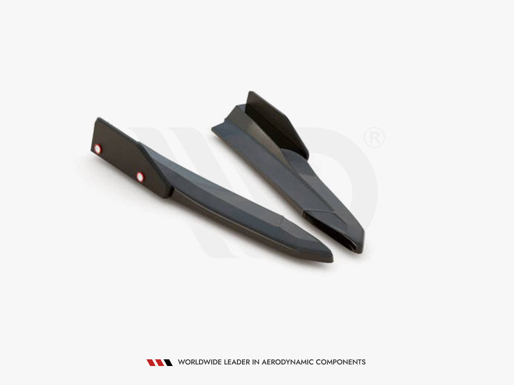 Rear Side Splitters V.2 + Flaps Skoda Octavia RS Mk4