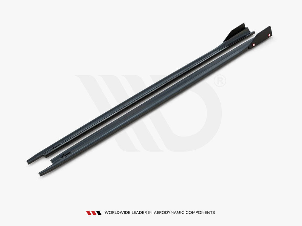 Side Skirts Diffusers V.2 + Flaps Skoda Octavia RS Mk4