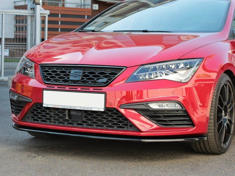 Front Splitter V.1 Seat Leon MK 3.5 Cupra/fr Estate (2017-2019)