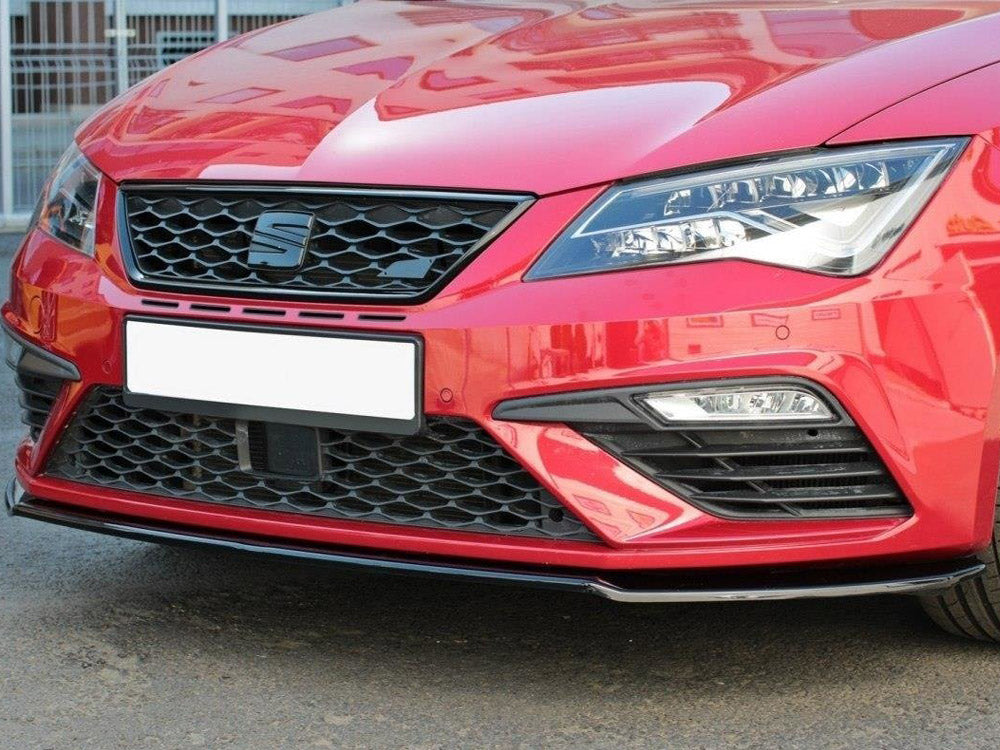 Front Splitter V.2 Seat Leon MK 3.5 Cupra/fr (2017-2019)