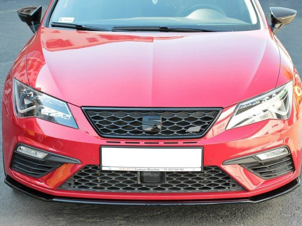 Front Splitter V.2 Seat Leon MK 3.5 Cupra/fr (2017-2019)