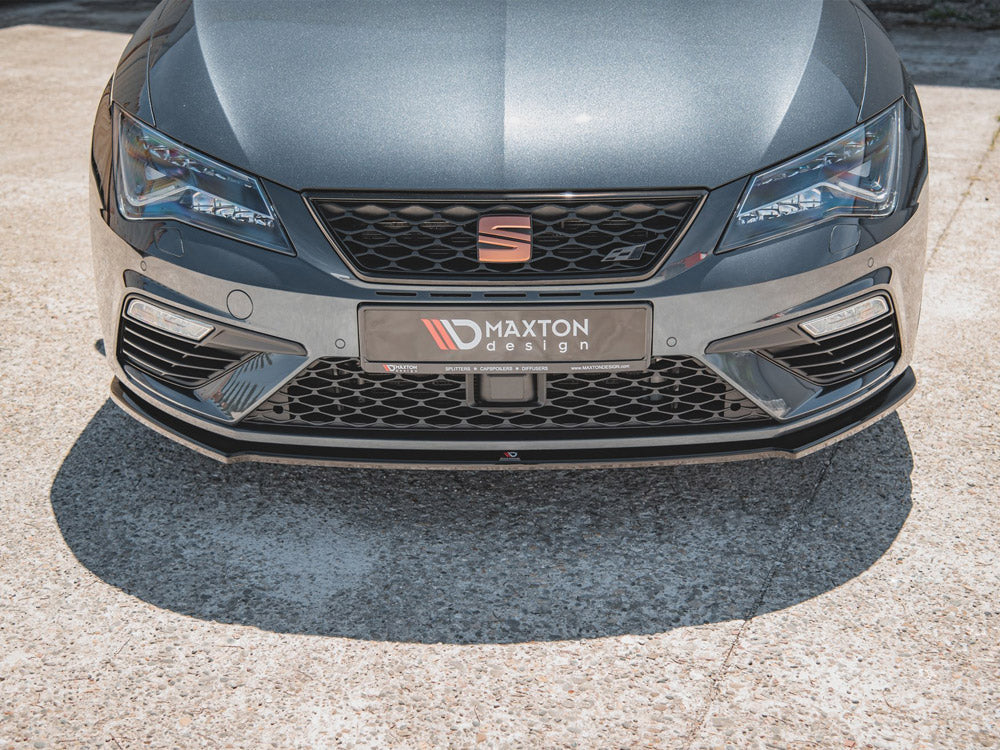 Front Splitter V4 Seat Leon Cupra/ FR MK3 Facelift (2017-2019)