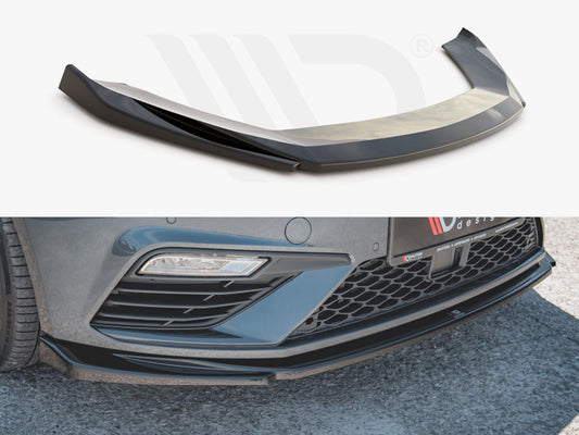 Front Splitter V.5 Seat Leon Cupra / FR Mk3 Facelift