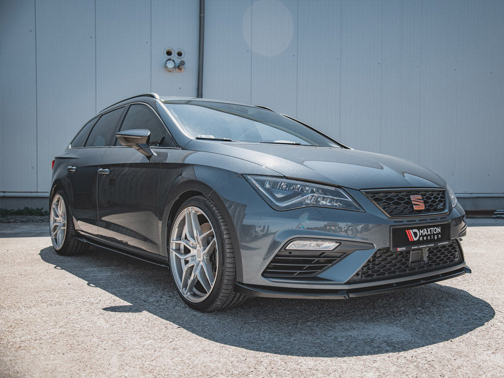 Front Splitter V6 Seat Leon Cupra/ FR MK3 Facelift (2017-2019)