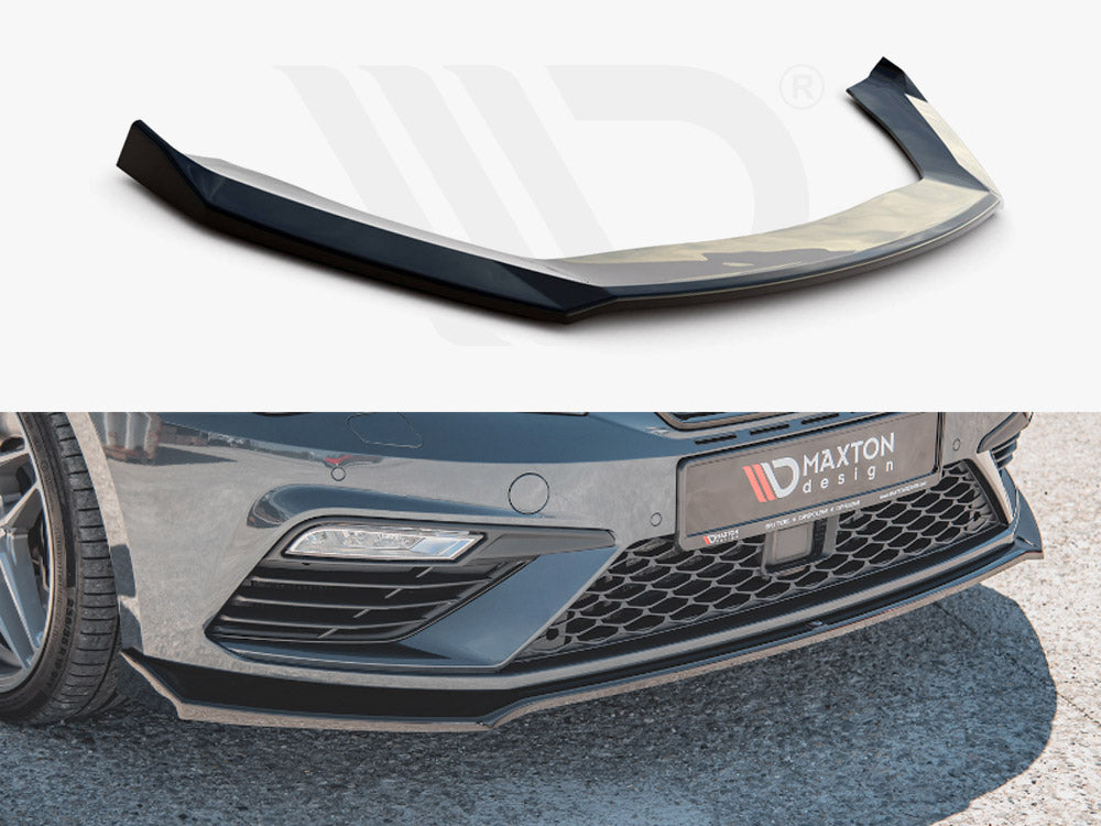 Front Splitter V7 Seat Leon Cupra/ FR MK3 Facelift (2017-2019)