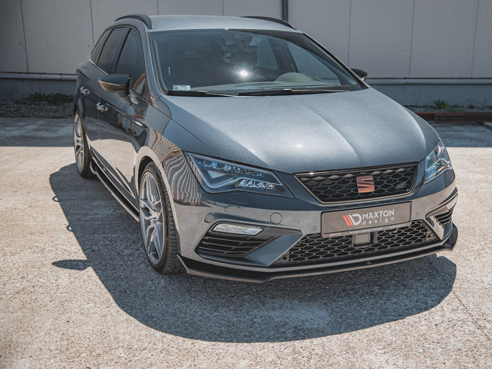 Front Splitter V7 Seat Leon Cupra/ FR MK3 Facelift (2017-2019)