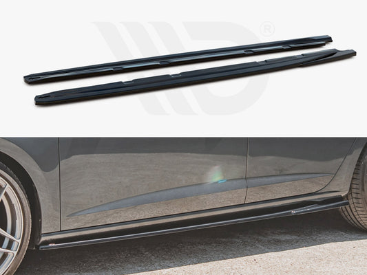 Side Skirts Diffusers V.5 Seat Leon Mk3 Cupra / FR Facelift