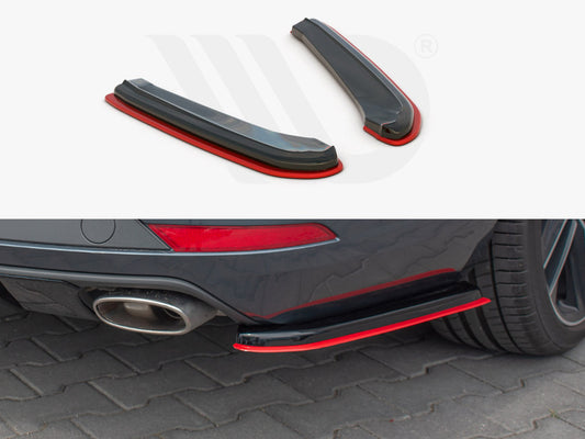 Rear Side Splitters V.2 Seat Leon Mk 3.5 Cupra ST (2017-)