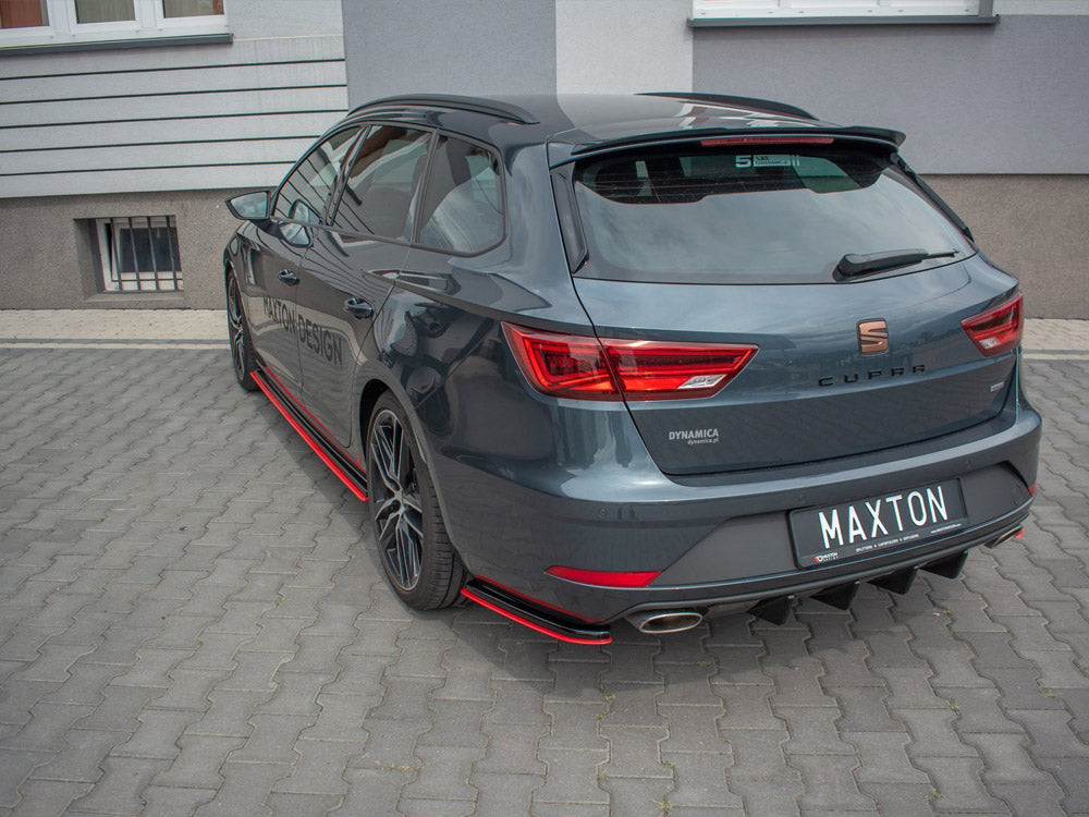 Rear Side Splitters V.2 Seat Leon Mk 3.5 Cupra ST (2017-)