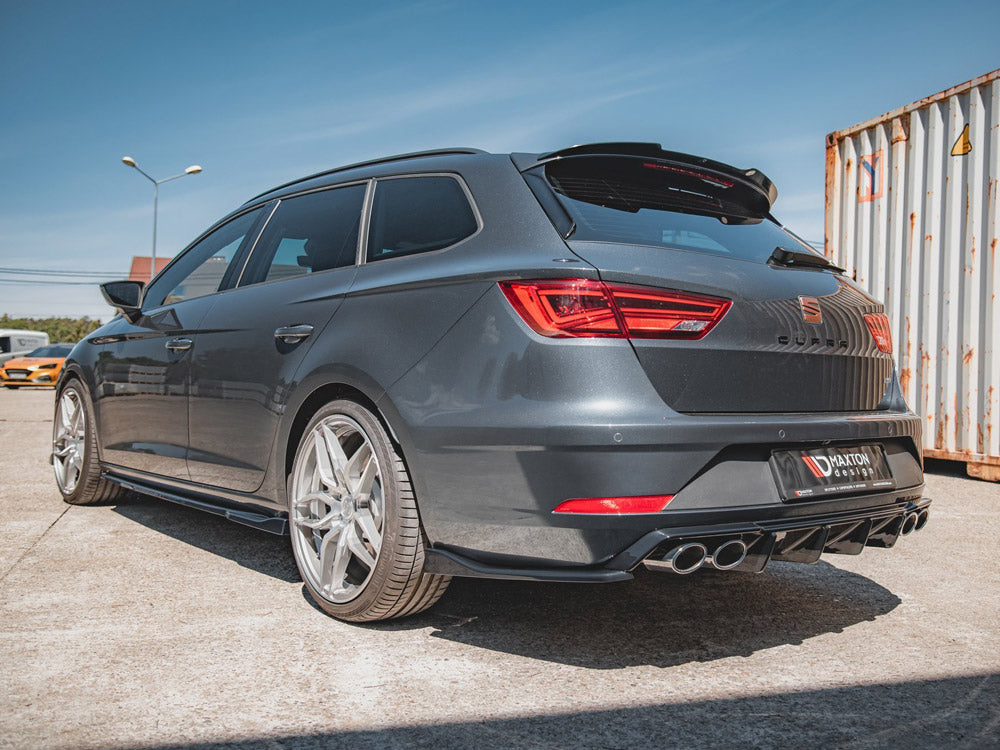 Rear Side Splitters V.3 Seat Leon Cupra MK3 Facelift Estate (2017-2019)