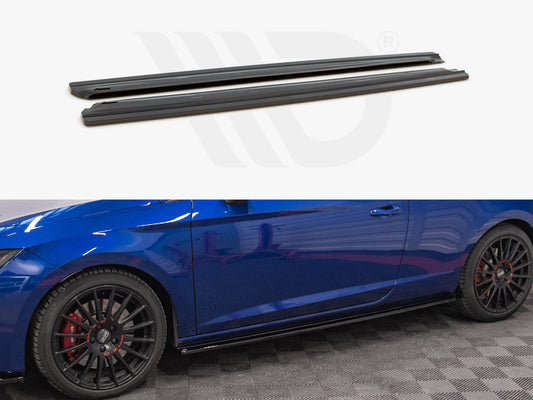 Side Skirts Splitters Seat Leon Cupra/ FR SC MK3/ MK3 Facelift (2013-2019)