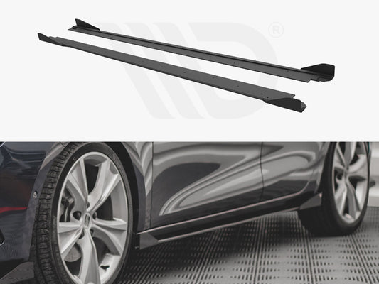 Street PRO Side Skirts Diffusers + Flaps Seat Leon FR Mk4