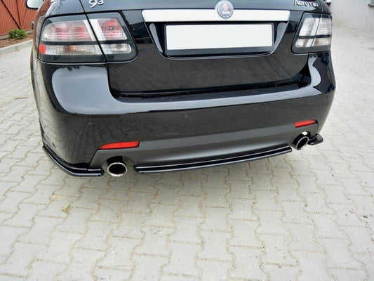 Central Rear Splitter SAAB 9-3 AERO MK2 Facelift (2007-2011)