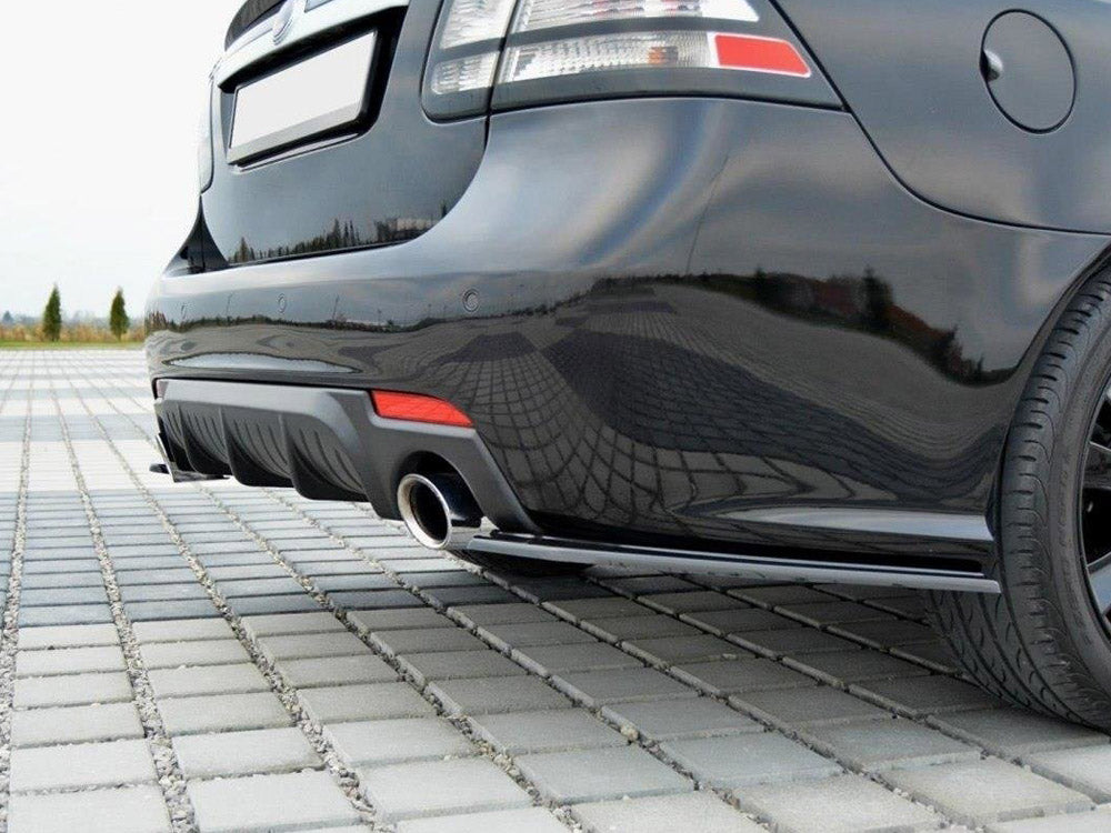 Rear Side Splitters SAAB 9-3 AERO MK2 Facelift (2007-2011)