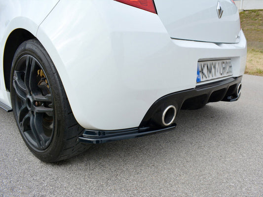 Rear Side Splitters Renault CLIO MK3 RS Facelift (2009-2012)