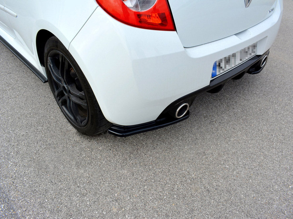 Rear Side Splitters Renault CLIO MK3 RS Facelift (2009-2012)