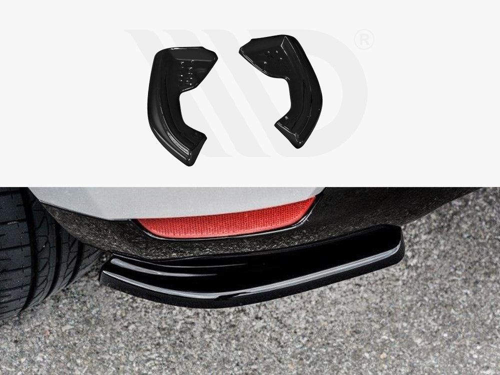 Rear Side Splitters Renault CLIO MK4 Standard (2012-2016)