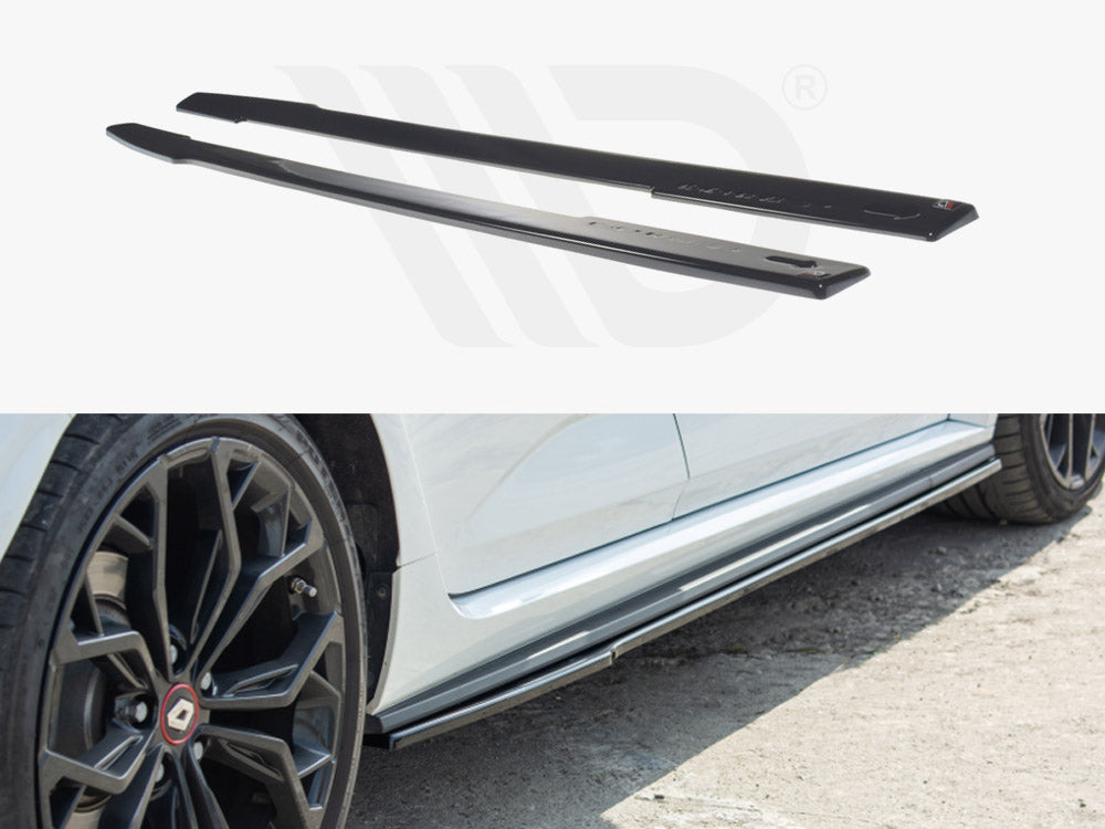 Side Skirts Diffusers Renault Megane MK4 RS (2018-2020)