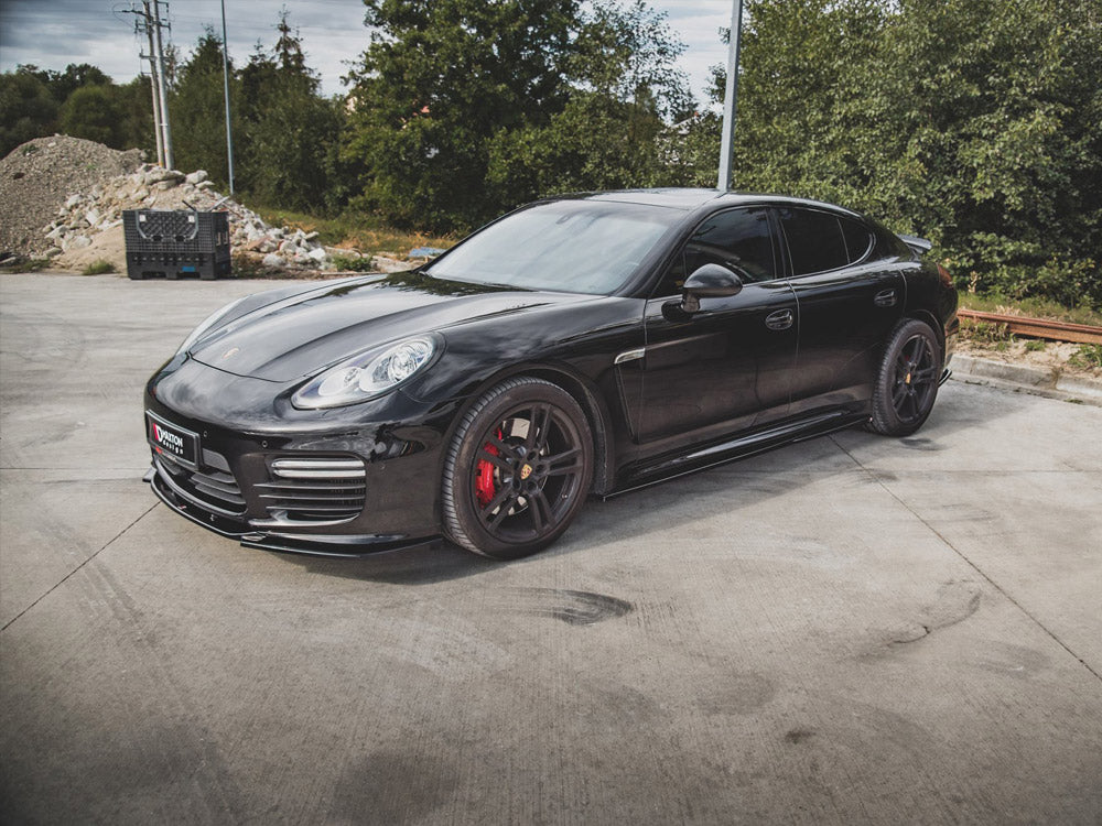 Side Skirts Diffusers V1 Porsche Panamera Turbo 970 Facelift (2013-2016)