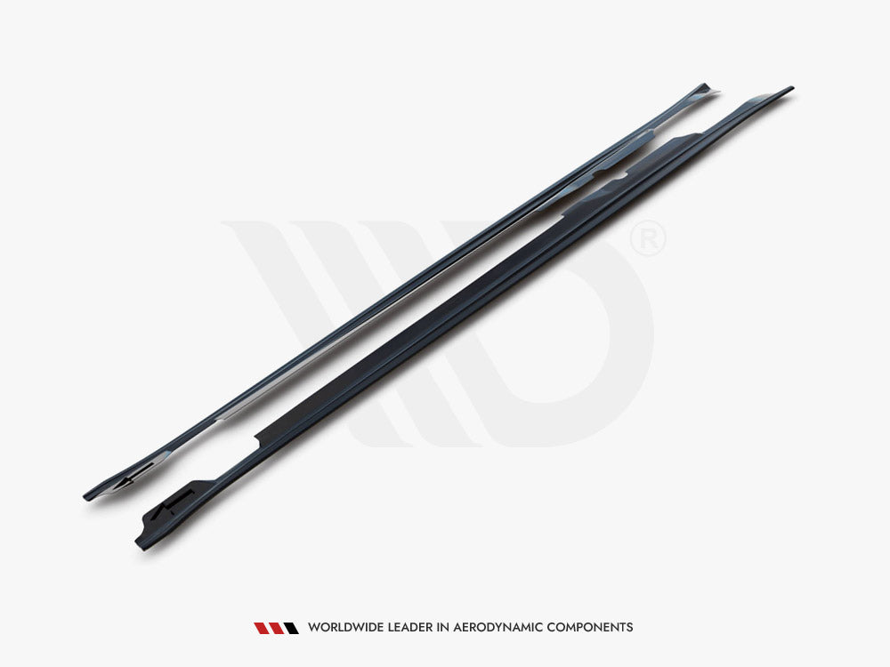 Side Skirts Diffusers V2 Porsche Panamera Turbo 970 Facelift (2013-2016)