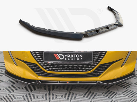 Front Splitter V1 Peugeot 208 MK2 (2019-)