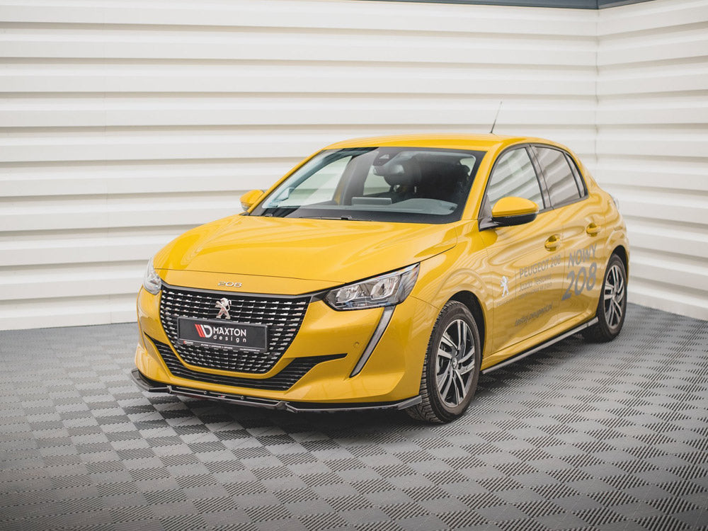 Front Splitter V1 Peugeot 208 MK2 (2019-)