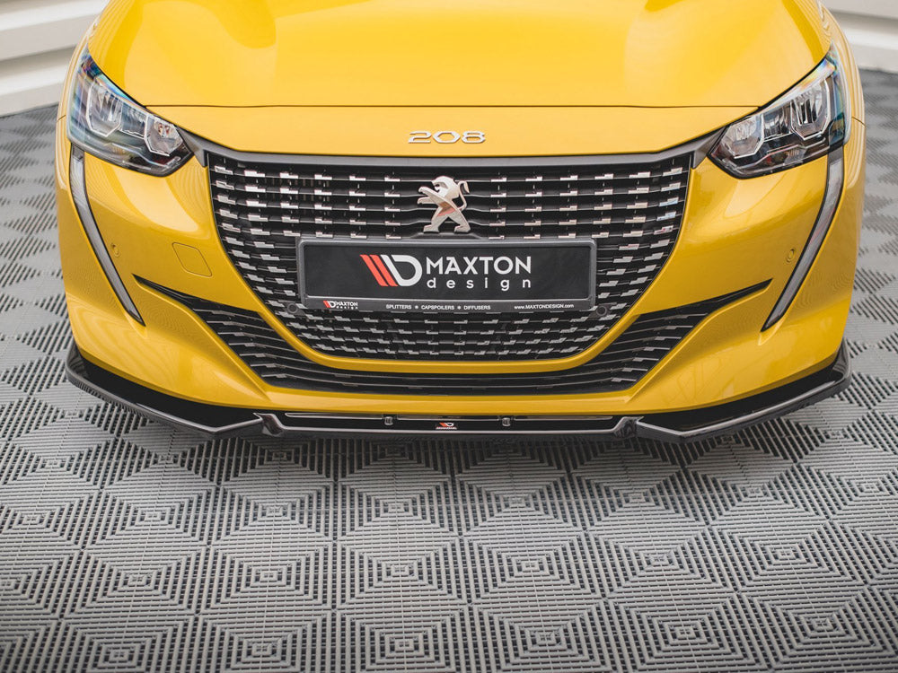 Front Splitter V1 Peugeot 208 MK2 (2019-)