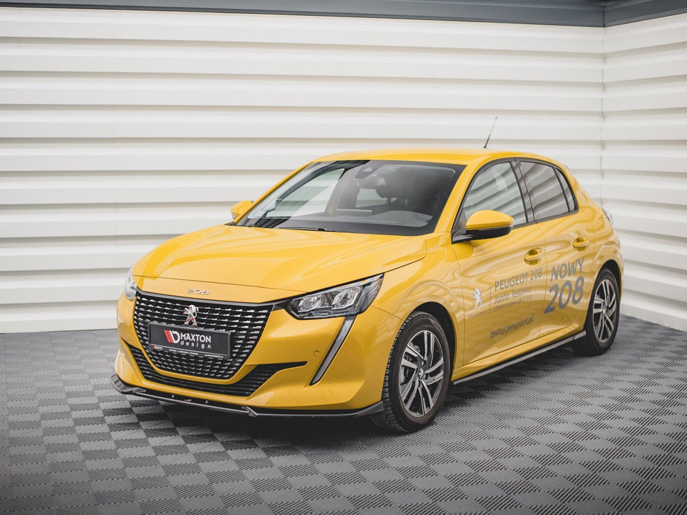 Front Splitter V2 Peugeot 208 MK2 (2019-)