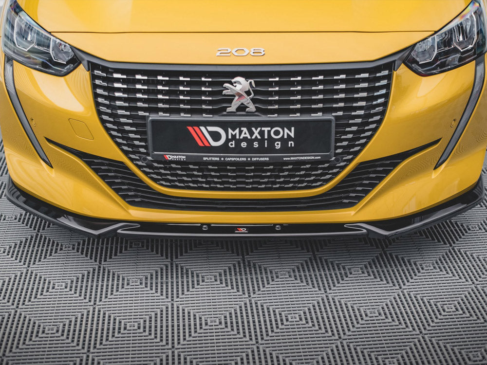 Front Splitter V2 Peugeot 208 MK2 (2019-)