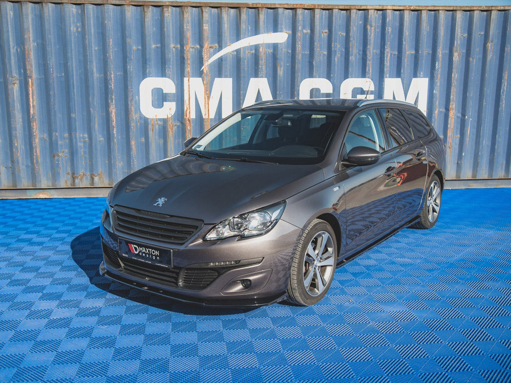 Front Splitter V.2 Peugeot 308 Mk2 Facelift