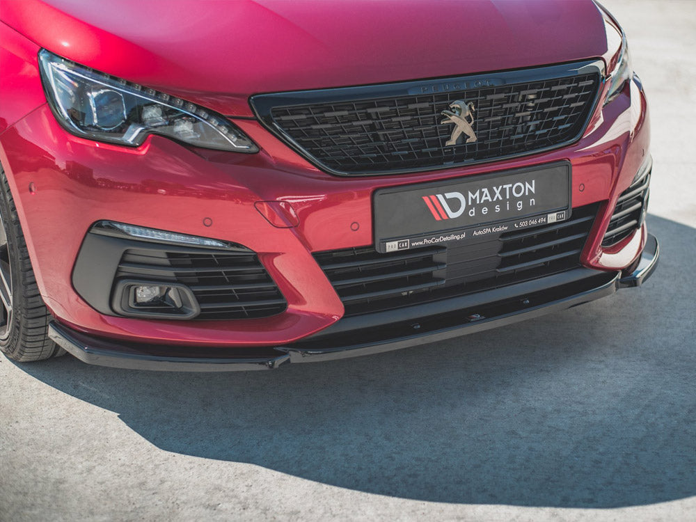 Front Splitter V.2 Peugeot 308 GT Mk2 Facelift