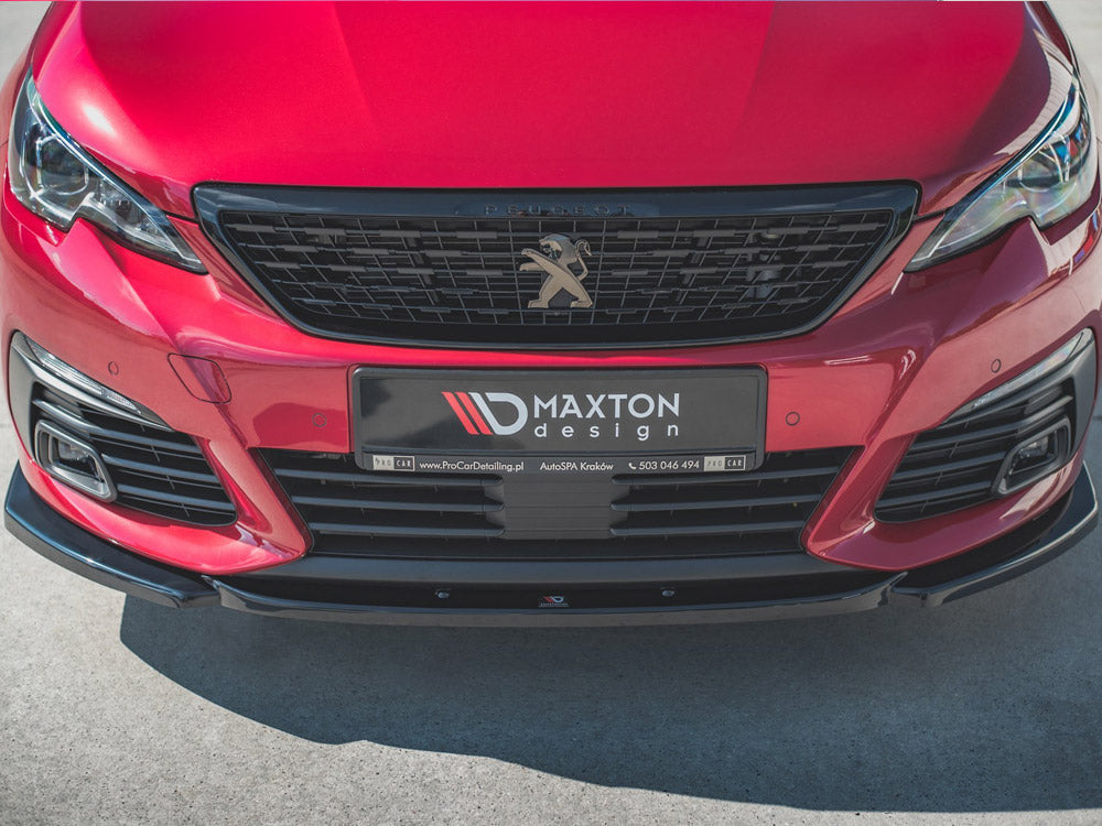 Front Splitter V.2 Peugeot 308 GT Mk2 Facelift