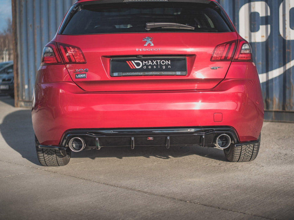 Rear Side Splitters Peugeot 308 GT Mk2 Facelift