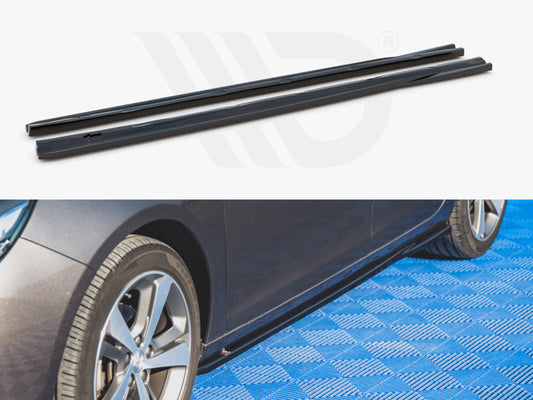 Side Skirts Diffusers Peugeot 308 SW Mk2 Facelift