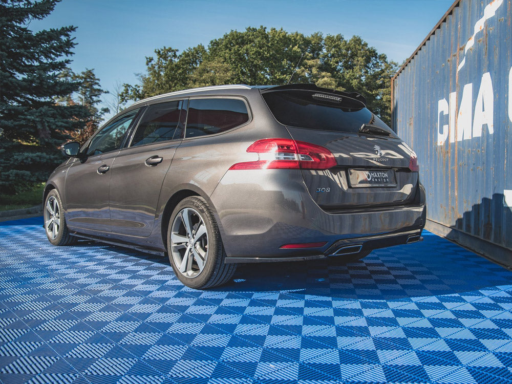 Rear Side Splitters Peugeot 308 SW Mk2 Facelift