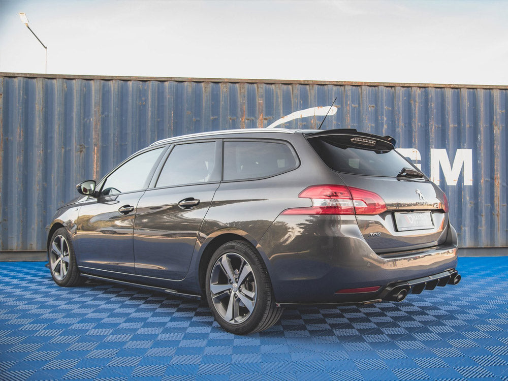 Rear Side Splitters V2 Peugeot 308 SW MK2 Facelift (2017-)