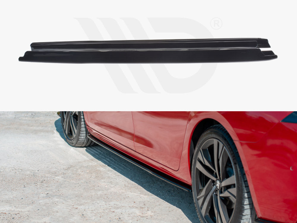 Side Skirts Diffusers Peugeot 508 GT Mk2