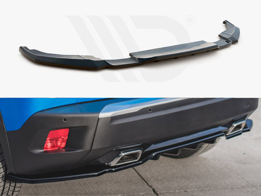 Central Rear Splitter (Vertical Bars) Peugeot 2008 Mk2