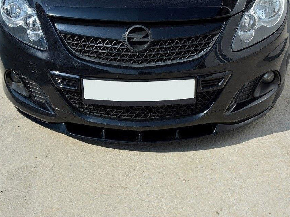 Front Splitter Opel Corsa D Nurburg (For OPC / VXR Bumper)