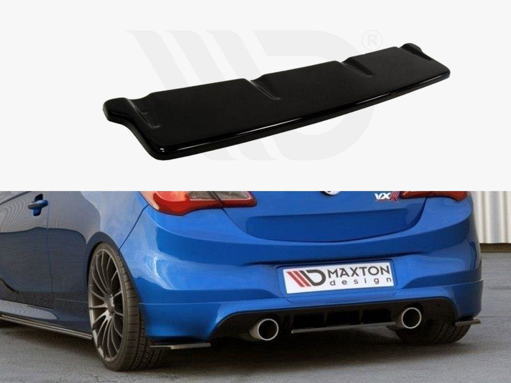 Central Rear Splitter Opel Corsa E OPC / VXR (2015-2019)