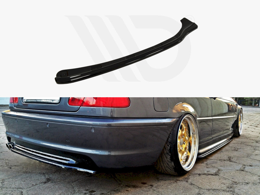 Central Rear Splitter BMW 3 E46 M-Pack Coupe