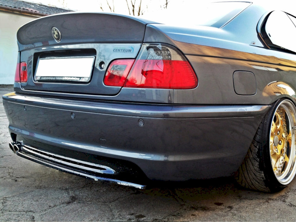 Central Rear Splitter BMW 3 E46 M-Pack Coupe