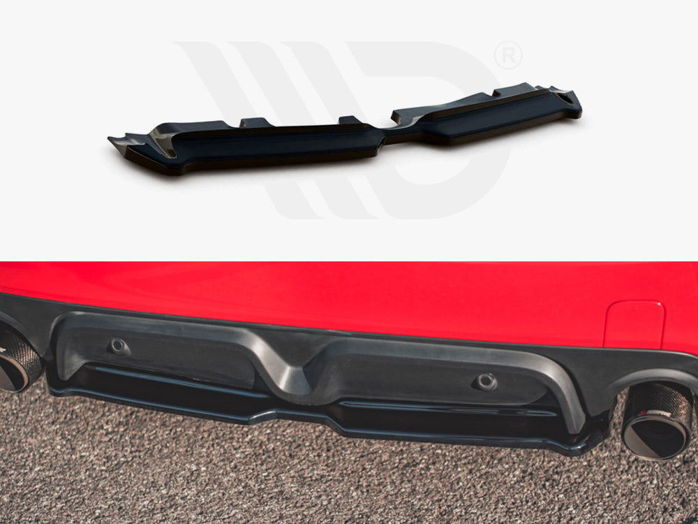 Central Rear Splitter Mini Countryman Mk2 F60 JCW