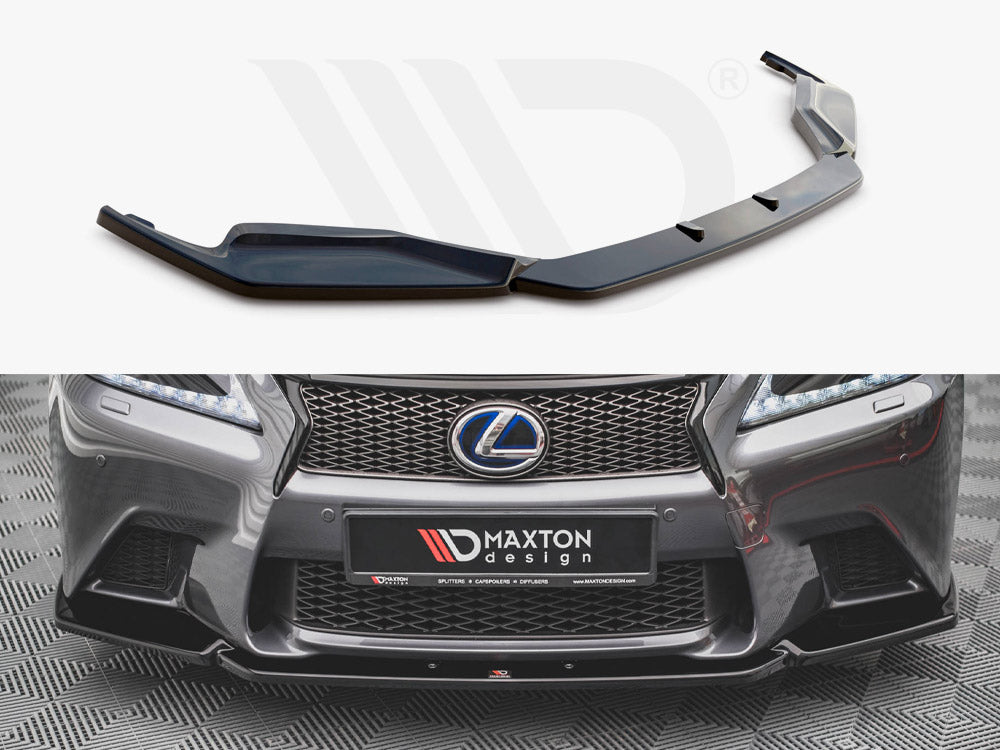 Front Splitter V.1 Lexus GS F Sport MK4 (L10) (2012-2015)