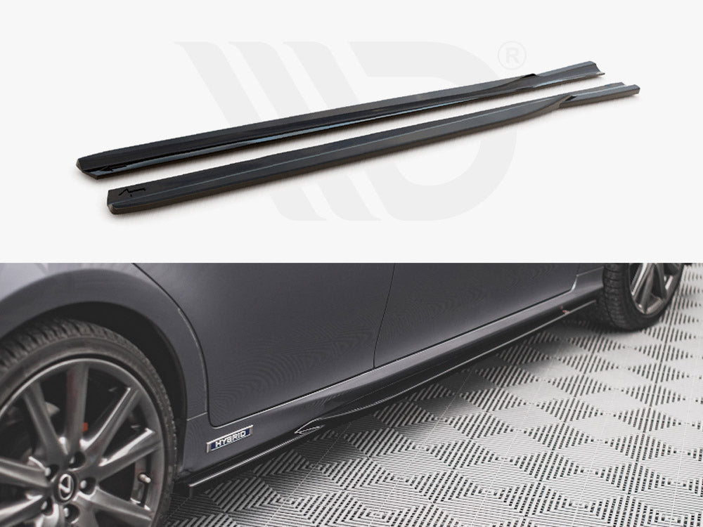 Side Skirts Diffusers Lexus GS F Sport MK4(L10) (2012-2015)