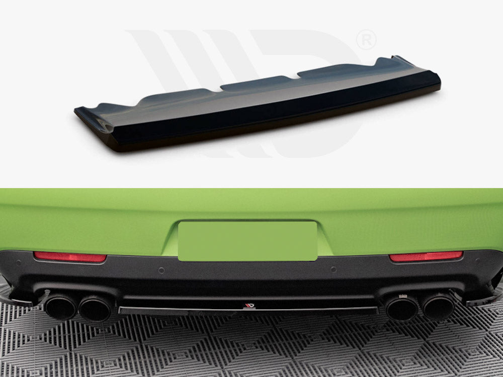 Central Rear Splitter Dodge Challenger SRT Hellcat Widebody Mk3