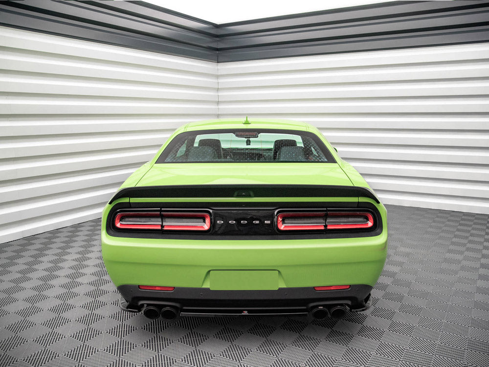 Central Rear Splitter Dodge Challenger SRT Hellcat Widebody Mk3