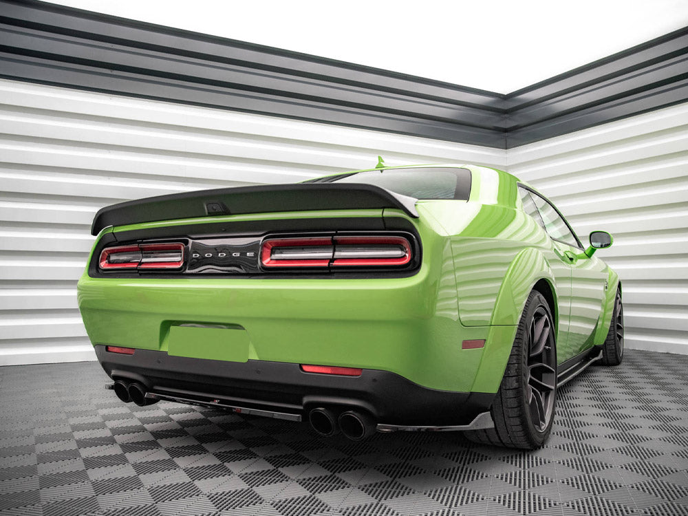 Rear Side Splitters Dodge Challenger SRT Hellcat Widebody Mk3