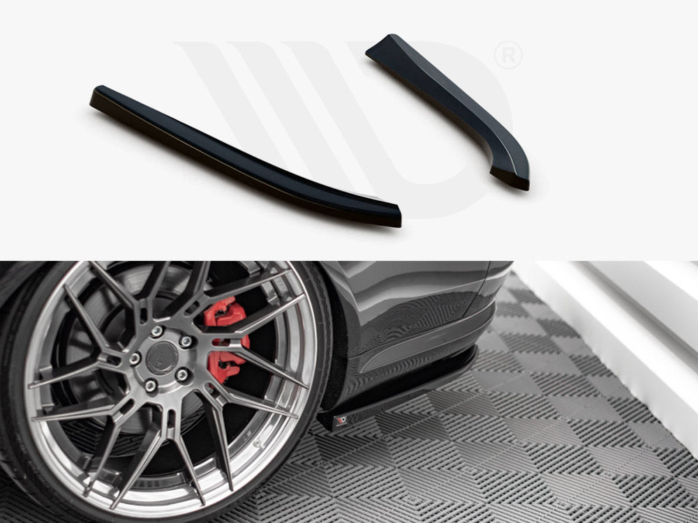 Rear Side Splitters Audi S8 D3 (2006-2010)