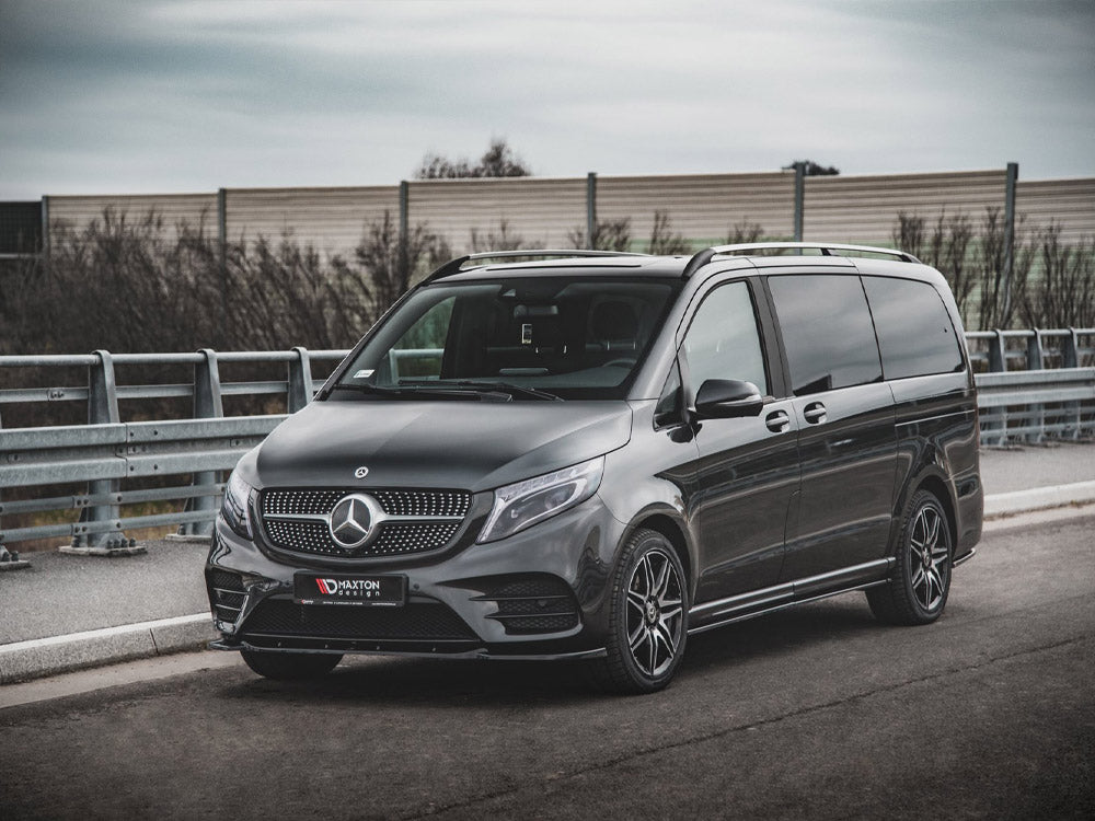 Front Splitter V1 Mercedes-benz V-class Amg-line W447 Facelift (2019-)